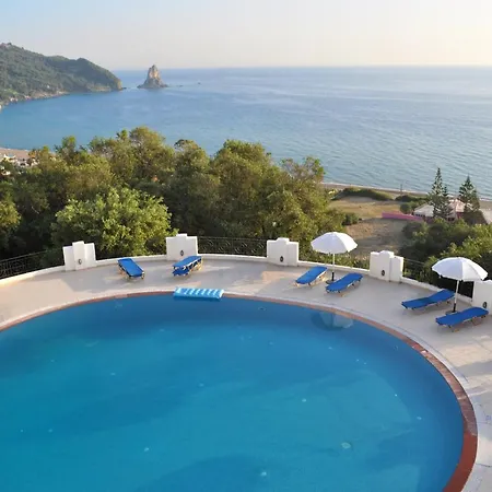 Maria With Pool - Agios Gordios דירה *