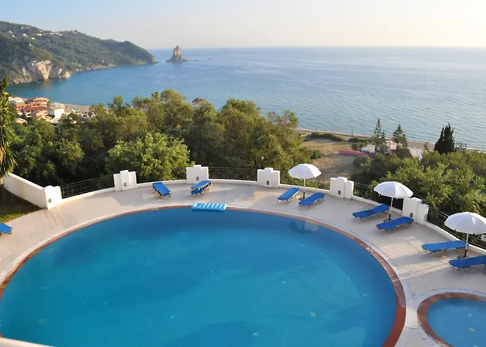 Maria With Pool - Agios Gordios Appartamento *